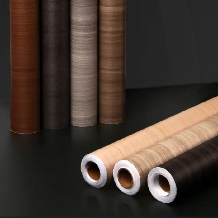 Wood Grain PVC Dekorativni film Roll